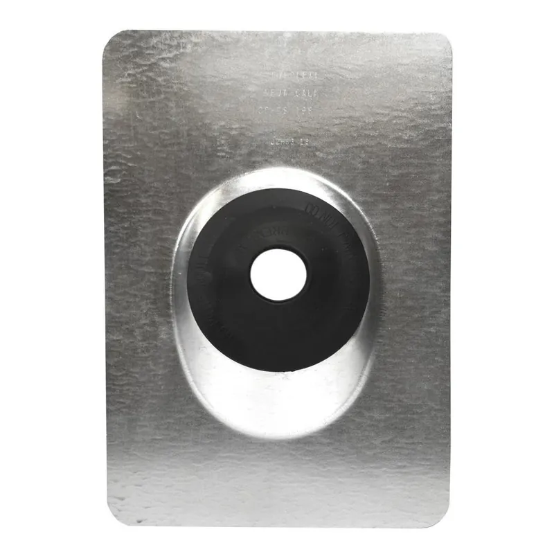 Jones Stephens R40300 3 in. Aluminum 14-1/2 x 10-3/4 in. Roof Flashing