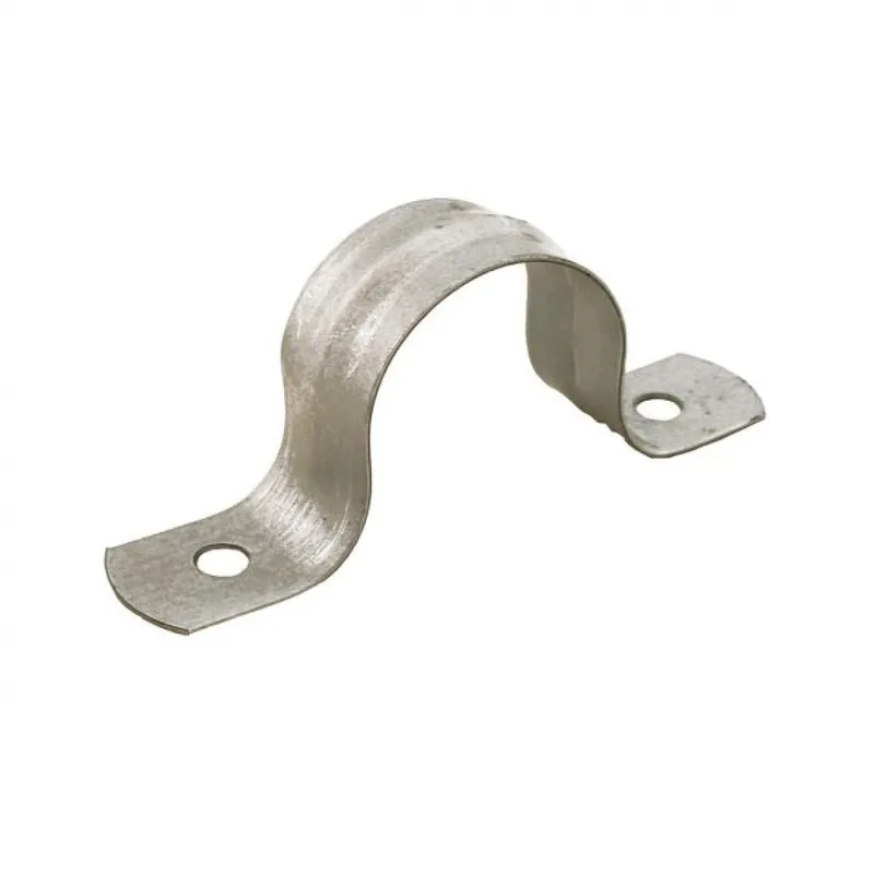 JONES STEPHENS H130500 6 IN GALVANIZED PIPE STRAP 2 HOLE