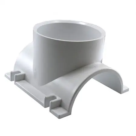 Jones Stephens S26015 4 x 2 PVC Saddle Tee