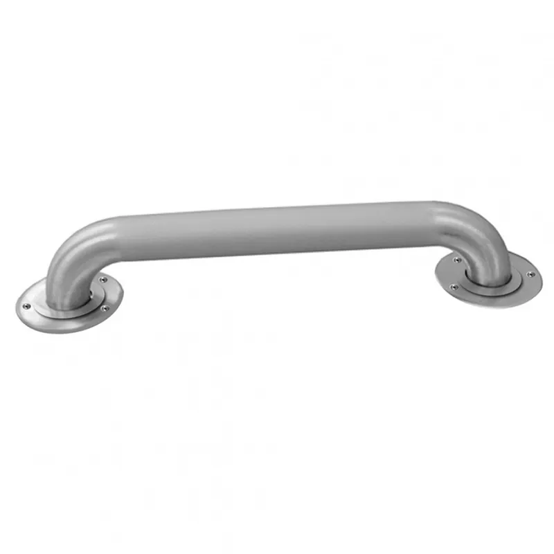 Jones Stephens G12242 1-1/4 x 42 Grab Bar w/ Exposed Flange (Peened Finish)