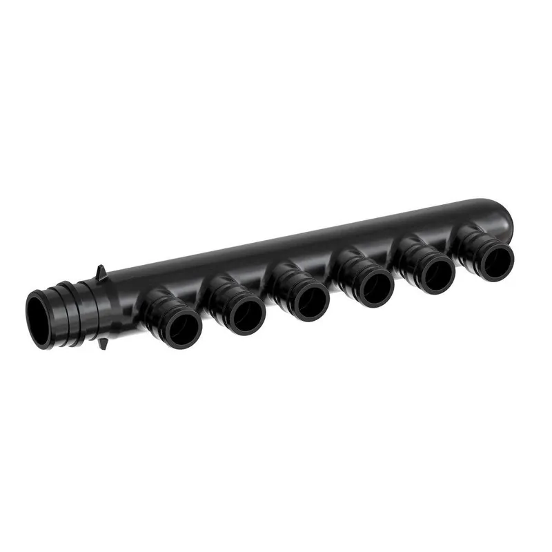Jones Stephens F76008 1 x 1/2 x 1/2 x 1/2 x 8-73/100 in. PEX Expansion 6-Port Manifold
