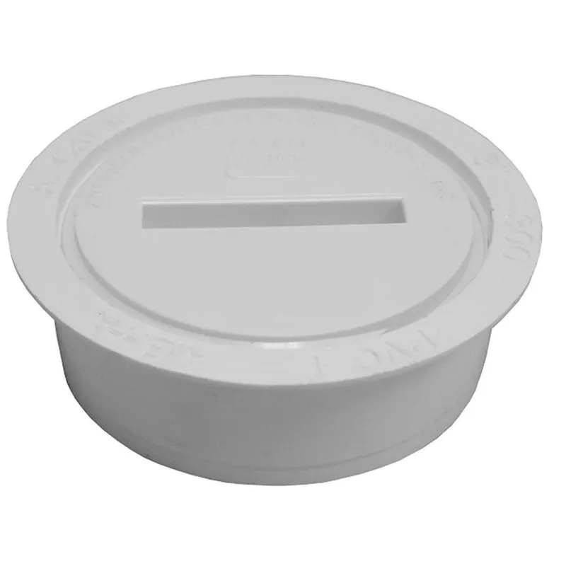 Jones Stephens C60106 2 in Solvent Weld Plastic DWV Cleanout