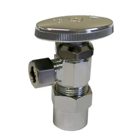 JONES STEPHENS S10320 1/2 CPVC X 3/8 COMP ANGLE SPLY STOP(LEAD FREE)
