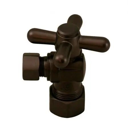JONES STEPHENS S4203RB 5/8OD X 3/8OD X-HDL ANGLE STOP OIL-RUB-B