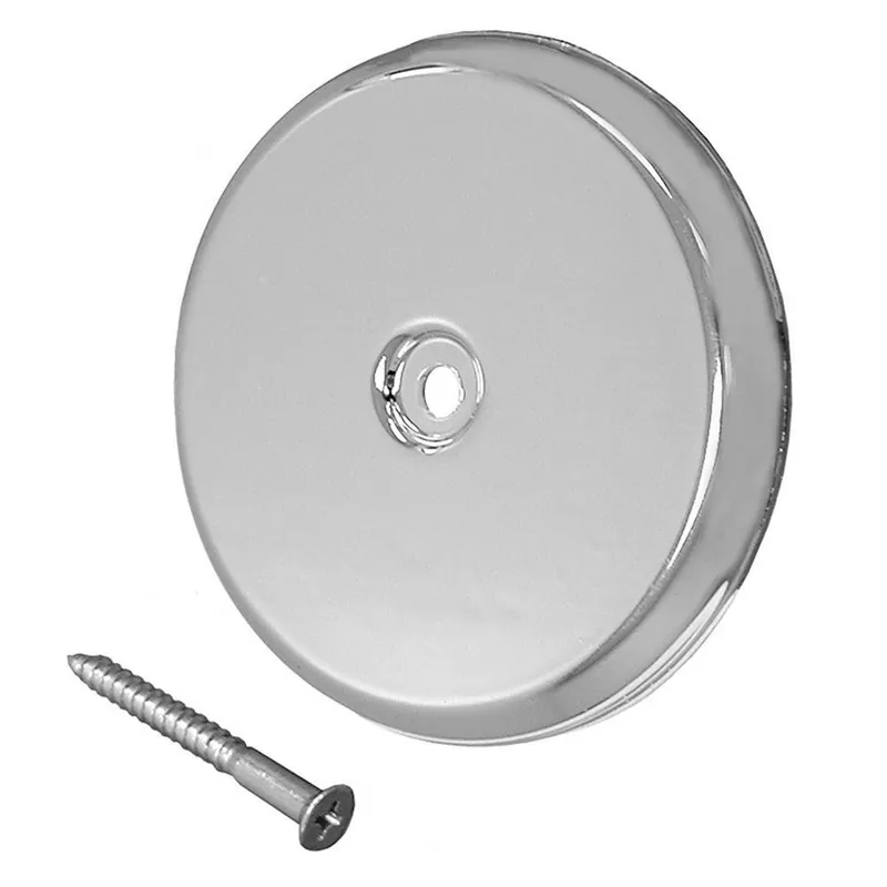 Jones Stephens C94005 5-1/4 CHROME FLAT CLEANOUT COVER PLATE