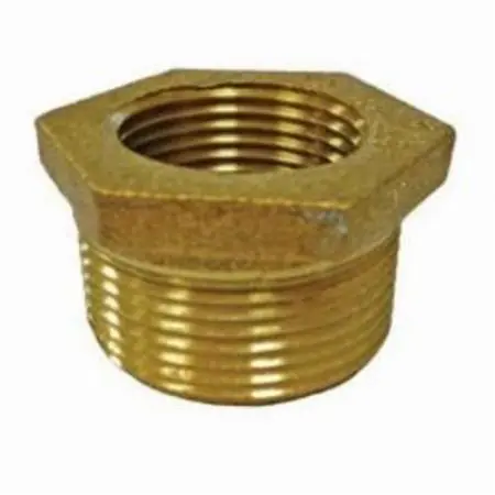 JONES STEPHENS B74223LF 1-1/2X1 BRONZE HEX BUSHING (LEAD FREE)