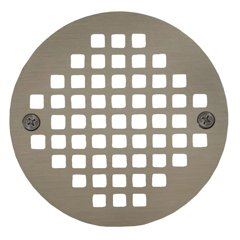 Jones Stephens C60808 PVC Round Strainer in Nickel Bronze