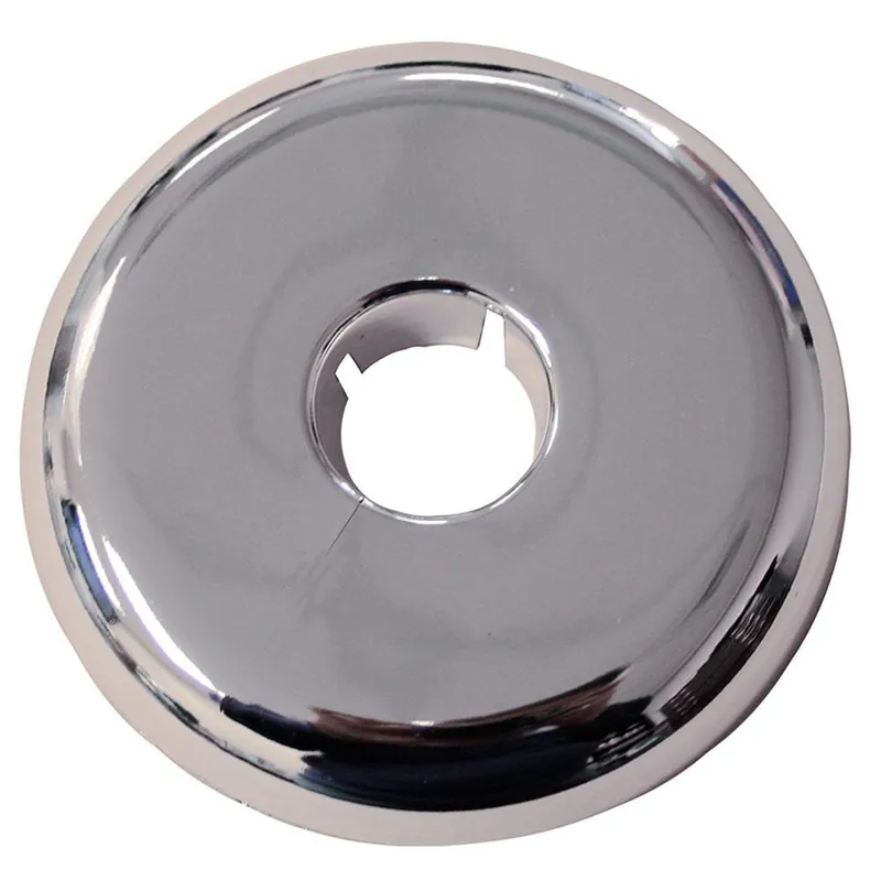 Jones Stephens F06500 5 in. Plastic Hinged Escutcheon in Chrome