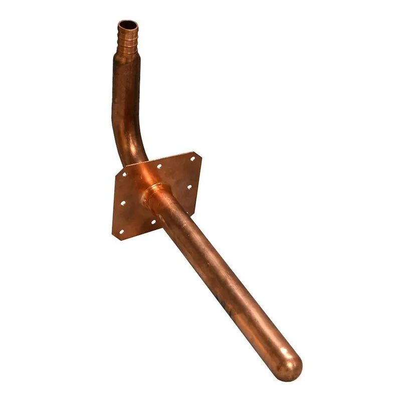 Jones Stephens S72011 1/2 in x 8 in F1807 Copper Stub Out Elbow
