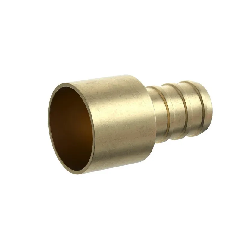 Jones Stephens C76028LF 3/4 in. Brass PEX Crimp x 3/4 in. Female Sweat Adapter