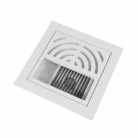 JONES STEPHENS S59073 3X4 PVC FLR SINK PF W/1/2GRATE&FLAT STR