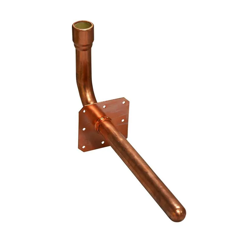 Jones Stephens S73005 1/2 x 3-1/2 x 8 in. Socket Elbow CPVC Stub Out with Flange