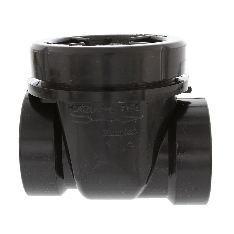 Jones Stephens B05200 2 in Plastic Socket Weld Backwater Valve