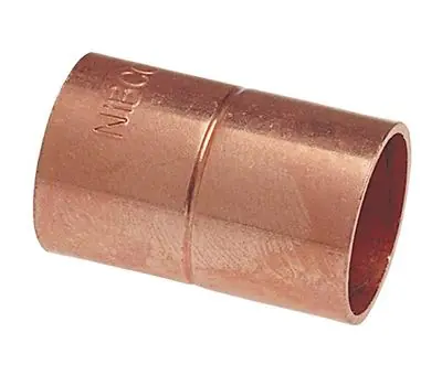 NIBCO 039923307026 3/4 in. OD Sweat Wrot Copper Coupling with Stop