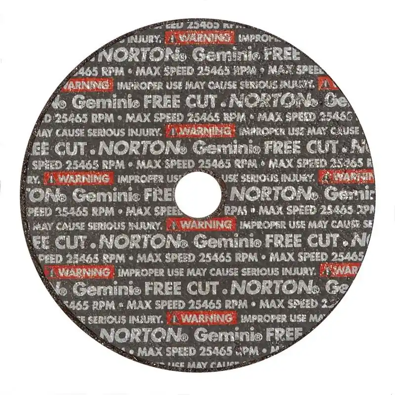 Norton 66243510647 Gemini A Type 01/41 Cut-Off Wheel 3 in Diameter