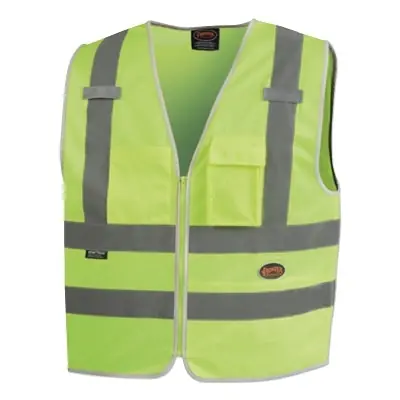 Pioneer V1025160U-L Multi-Pocket Safety Vest Large
