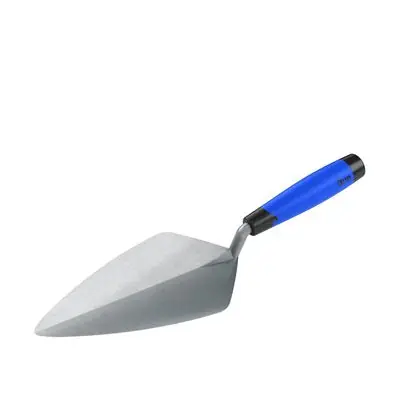 Bon Keystone 72-539 Narrow London Forged Steel Brick Trowel - 10 With Comfort Handle