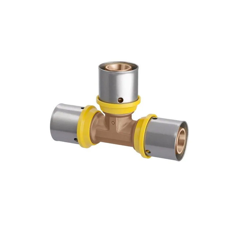 Jones Stephens PT20 PEXALGAS 1/2 in. Brass Tee