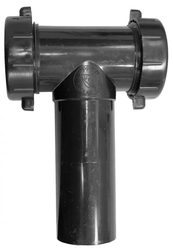 Jones Stephens P39006 1 1/2 ABS Slip Joint Center Outlet Tee Only