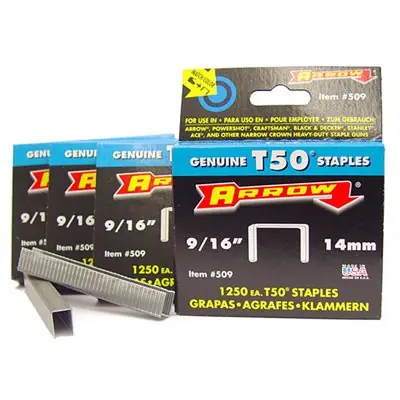 Arrow 84-777 T50 Staples - 1/2 (5000 Box) Replacement MPN