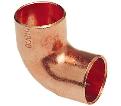 ACR TUBING 039923312884 7/8 in. OD Sweat Wrot Copper 90-Degree Elbow