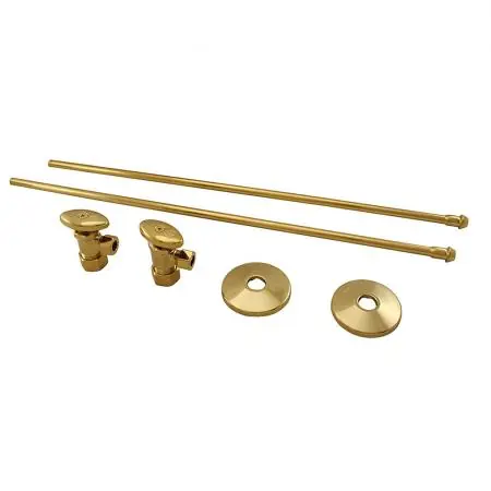 Jones Stephens S10361 Lav Stop & SPLY Kit Angle Comp 3/8 X 5/8