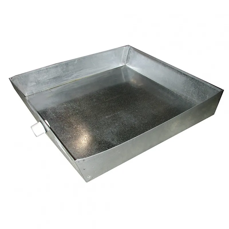 JONES STEPHENS CORP J37028 28X28X4 Galvanized Water Heater Pan