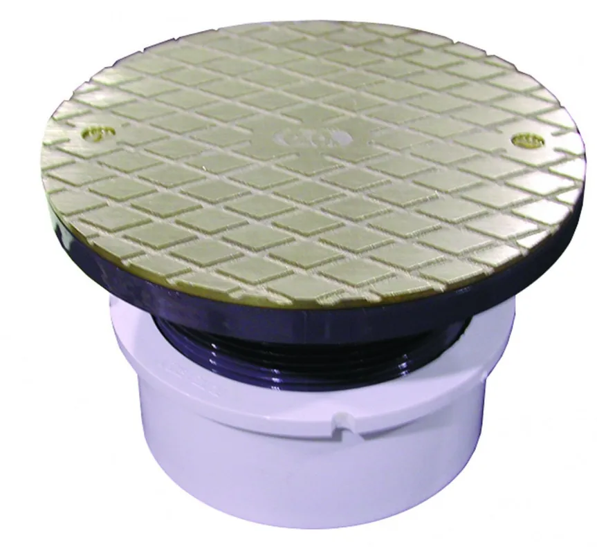 Jones Stephens C59003 4 PVC HUB-FIT C/O W/PLG & NB COVER