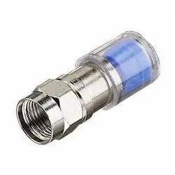 Ideal Industries 89-044 OmniCONN RG-6 Compression F-Connector (Jar of 50)