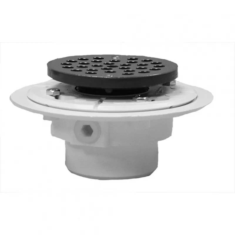 Jones Stephens D50120 2X3 PVC Shower/Floor Drain SSSTR PT Gray