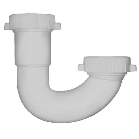 JONES STEPHENS P37015 1 1/2 WHITE PLASTIC SJ J-BEND