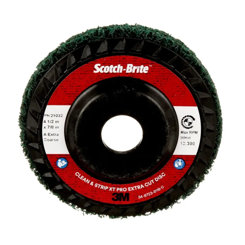 3M 7100175515 Clean and Strip XT Pro Extra Cut Disc 4 1/2 in x 7/8 in