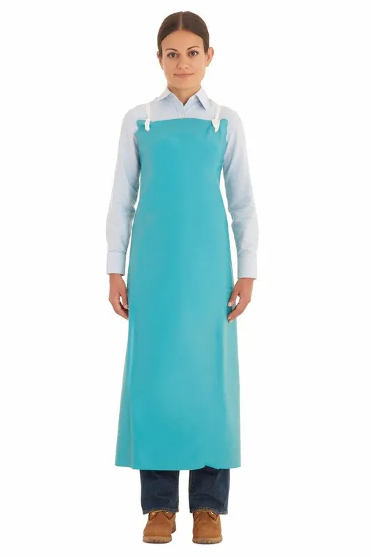 Ansell Occupational Healthcare 950100 33 x 44 in. x 18 mil PVC and Vinyl Apron in Green