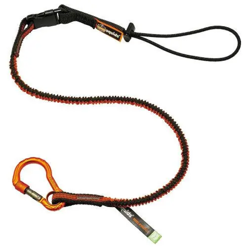 Squids® 19864 Squids®3102F(x) Detachable Single Carabiner Tool Lanyard - 5lbs