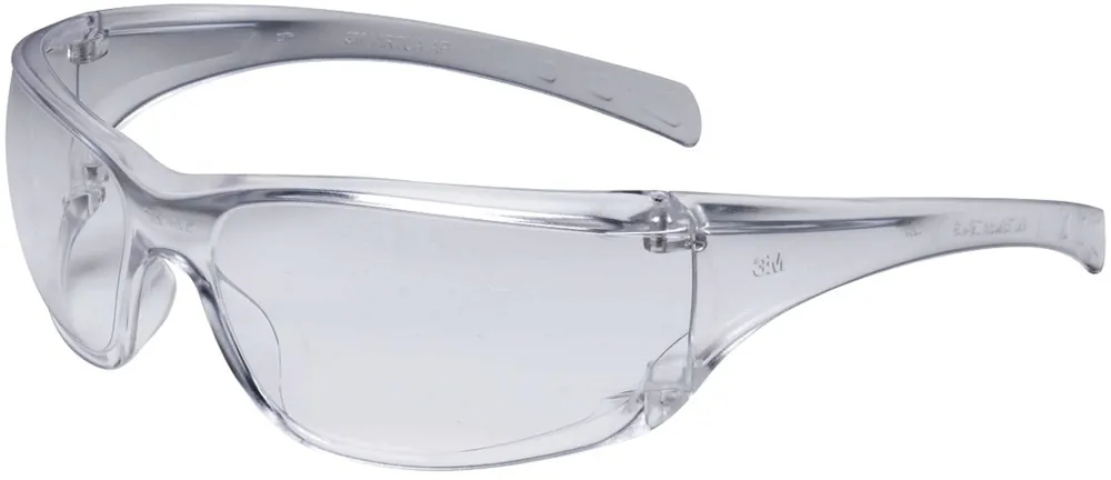 3M 7000030054 Virtua Clear Safety Glasses With Clear Anti-Scratch Lens