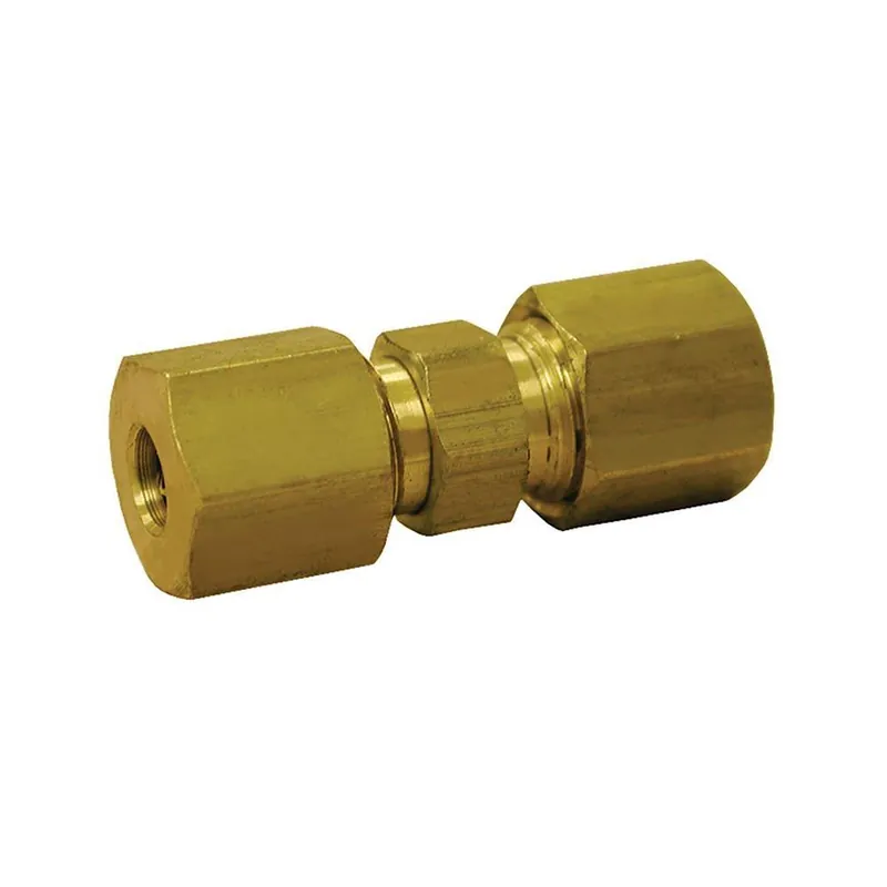 Jones Stephens C74022LF Style 62 3/16 in. Compression Brass Union