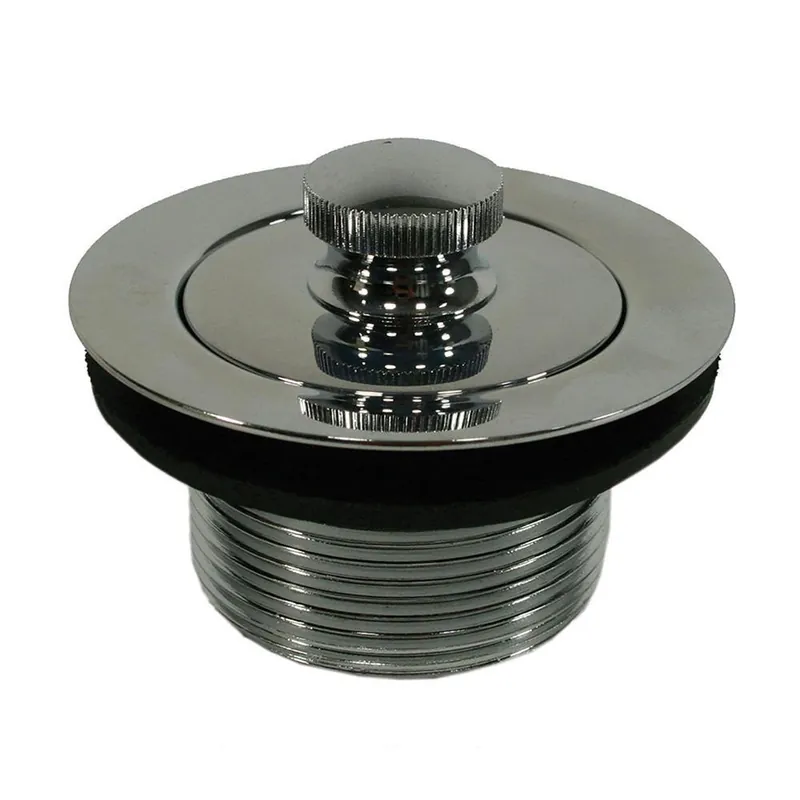 Jones Stephens P35066 Brass Lift & Turn Drain in Polished Chrome