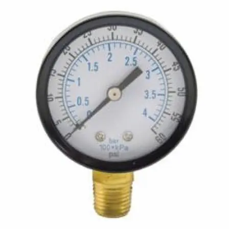 JONES STEPHENS G62060 60 PSI 3-1/2 PRESSURE GAUGE