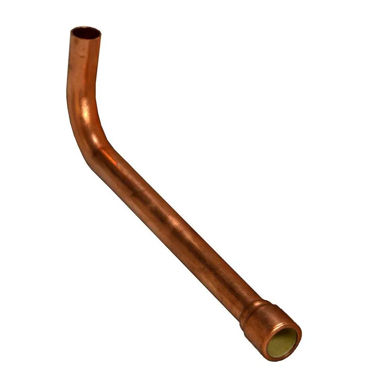 Jones Stephens S73008 1/2 in. CPVC x MSWT Stub Out Elbow, 8 x 2-1/4 in. Long