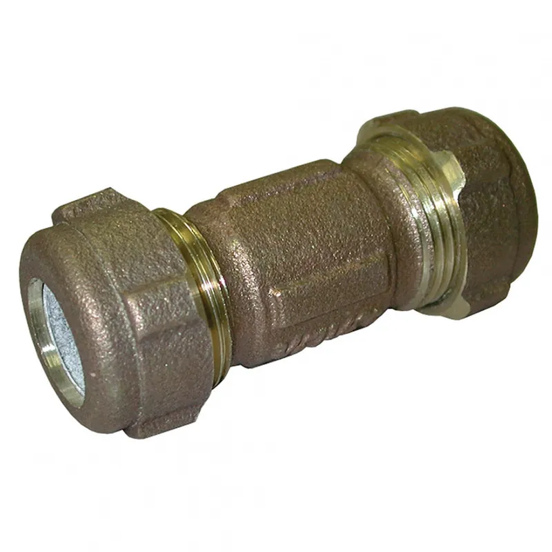 JONES STEPHENS CORP C14205 1/2 CTS 3/8 IPS SHORT BRZ COMP COUP (LEAD FREE)