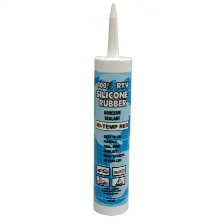 JONES STEPHENS J40285 HI-TEMP 100 % RED SILICONE CAULK