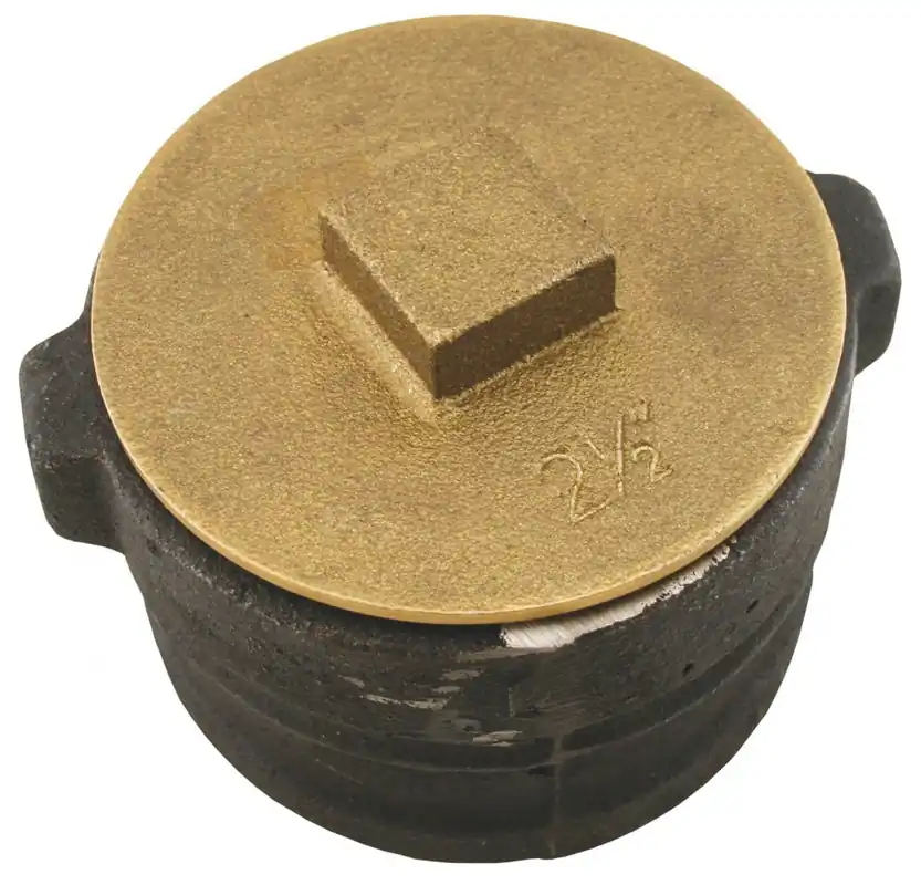 Jones Stephens C40103 3 NH Cleanout W/New Orleans Code Plug