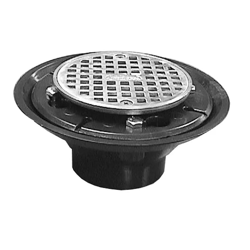Jones Stephens D50401 4 in. Plastic Stainless Steel Floor Drain