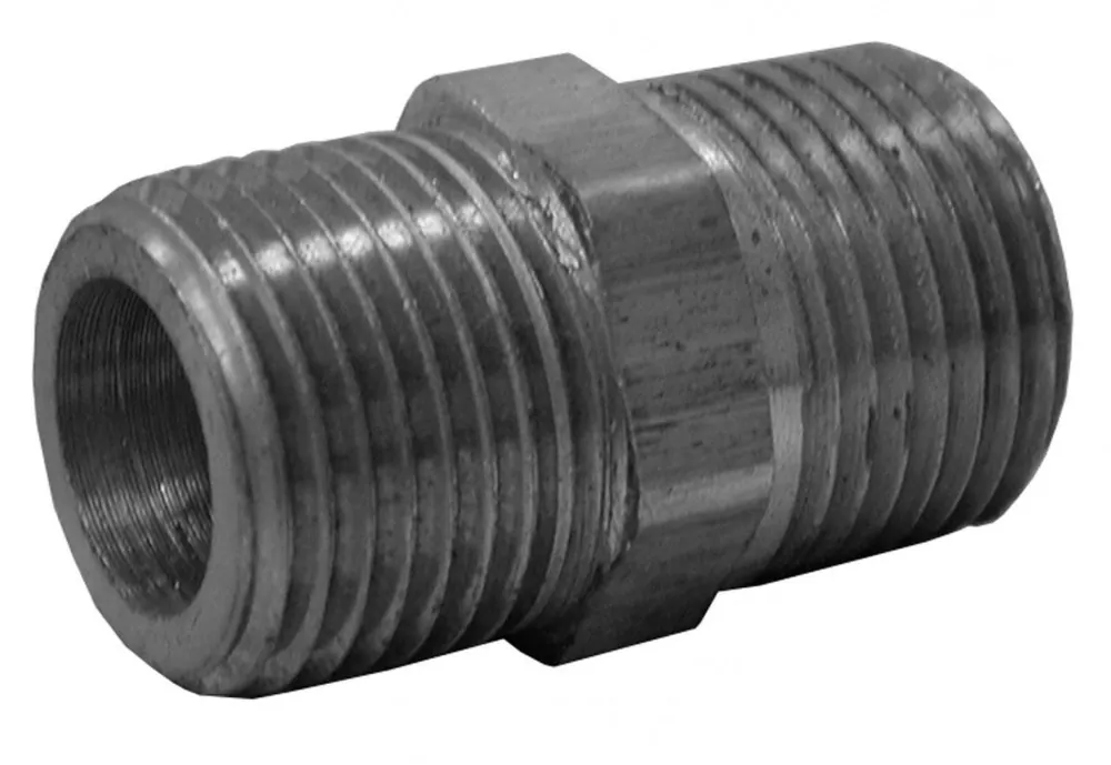JONES STEPHENS CORP P12362 3/8 X 1/8 RED HEX NIPPLE YB123 62