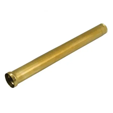 Jones Stephens C05042 1 x 1-1/8 x 10 Brass Overflow Tube