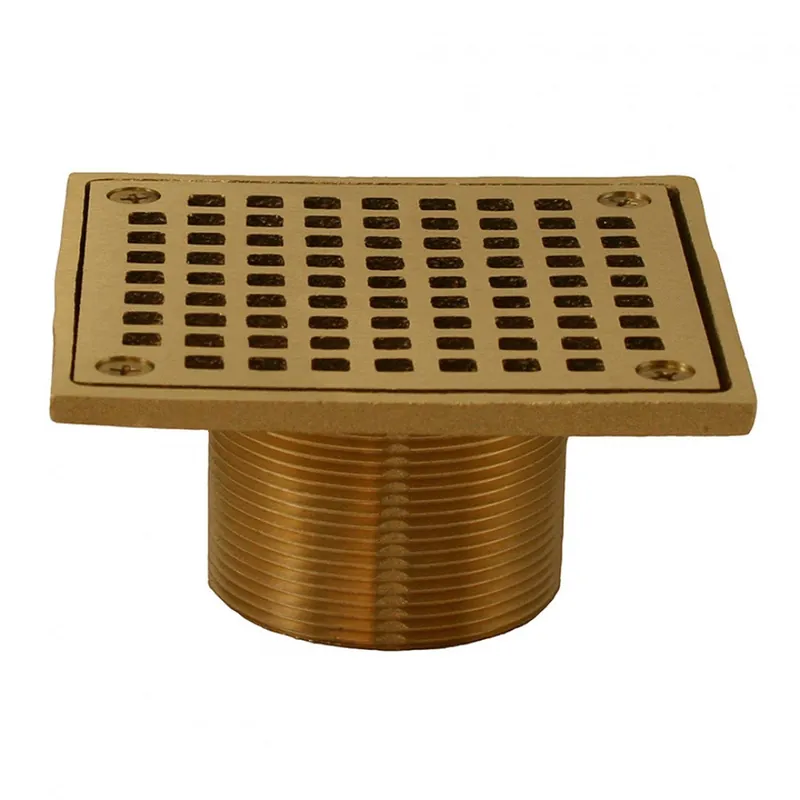 Jones Stephens D6094PB 4 PB W/Lacquer Coating Square Spud & Strainer