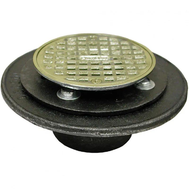 JONES STEPHENS D60204 2 FIP Shower Drain W/PB Brass Strainer