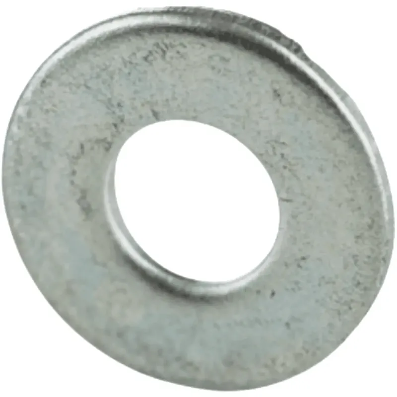 Minerallac 40310J #8 Flat Cut Washers, Zinc Plated