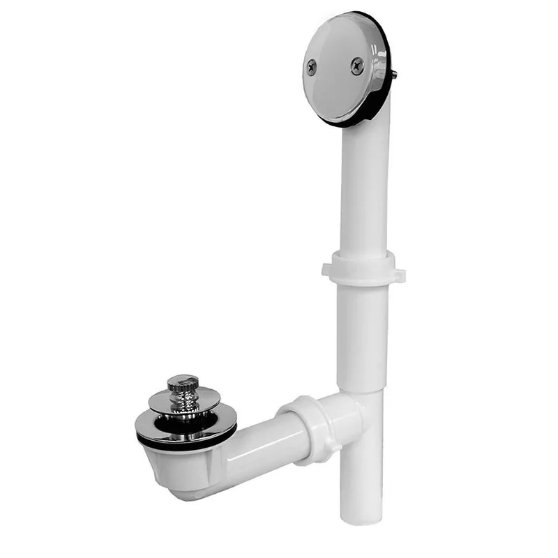 Jones Stephens P37500 Plastic Lift & Turn Drain in Chrome Plated