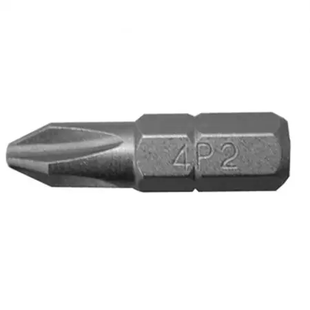 JONES STEPHENS S41306 #2PT 1/4 HEX 1 LG PHILLIPS BIT INSERT